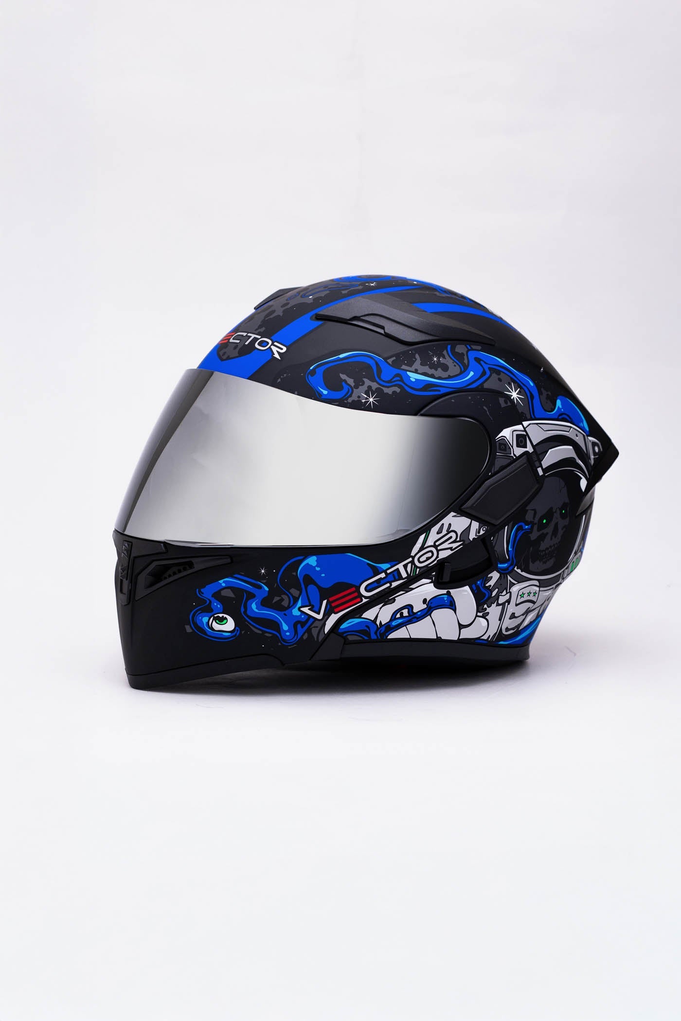 254 BLUE SKELETON