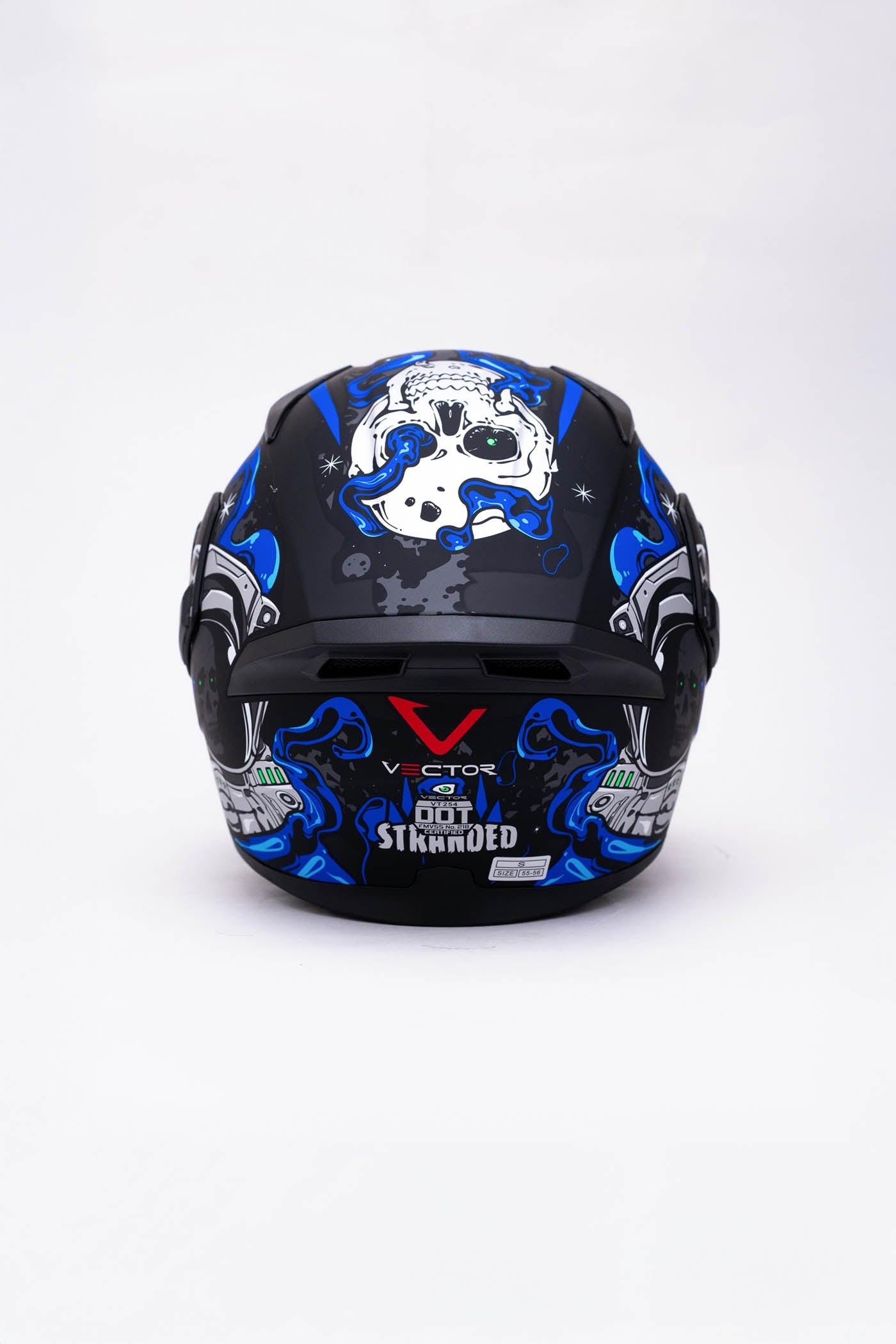 254 BLUE SKELETON